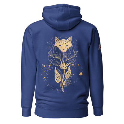 Cat Flower Unisex Hoodie
