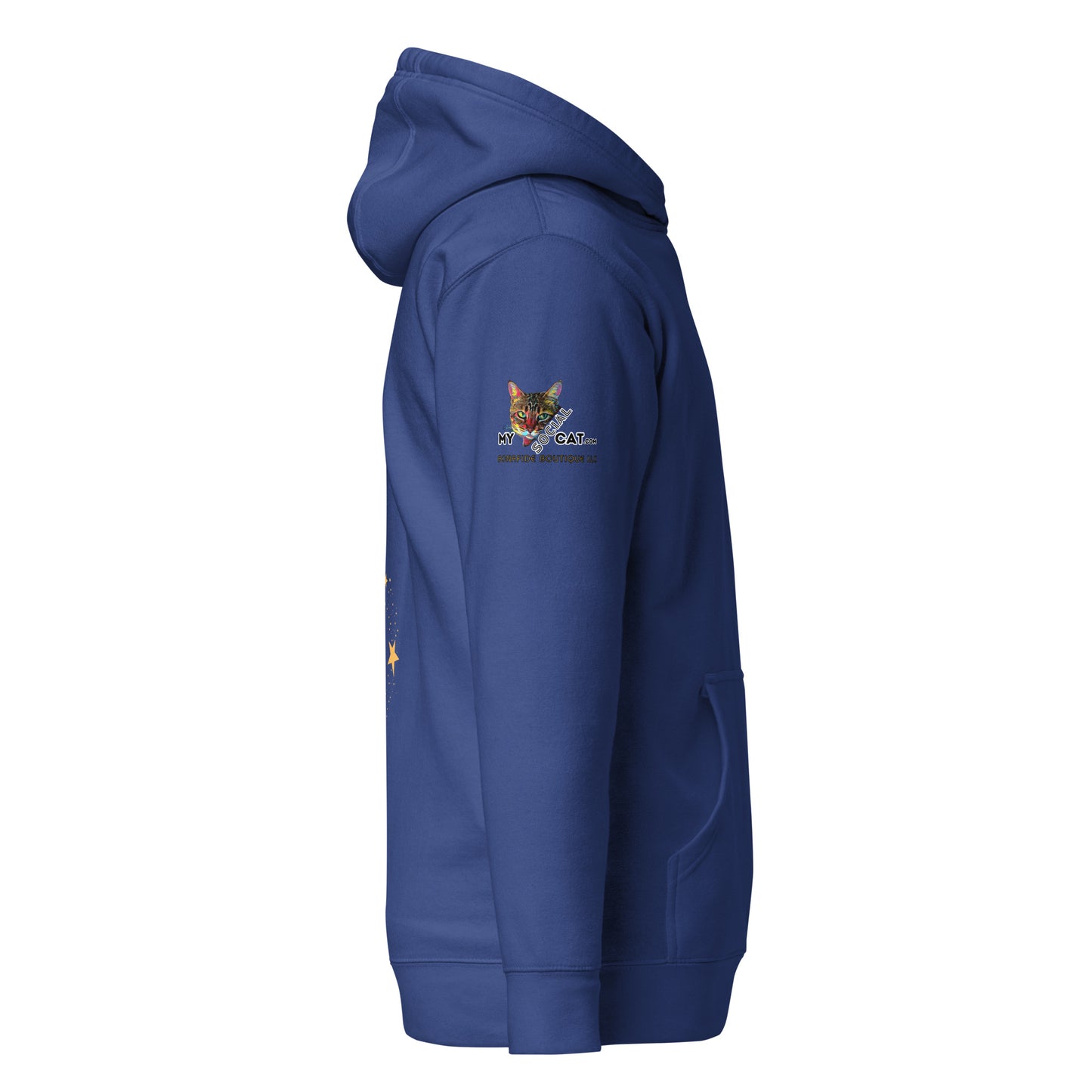 Cat Flower Unisex Hoodie