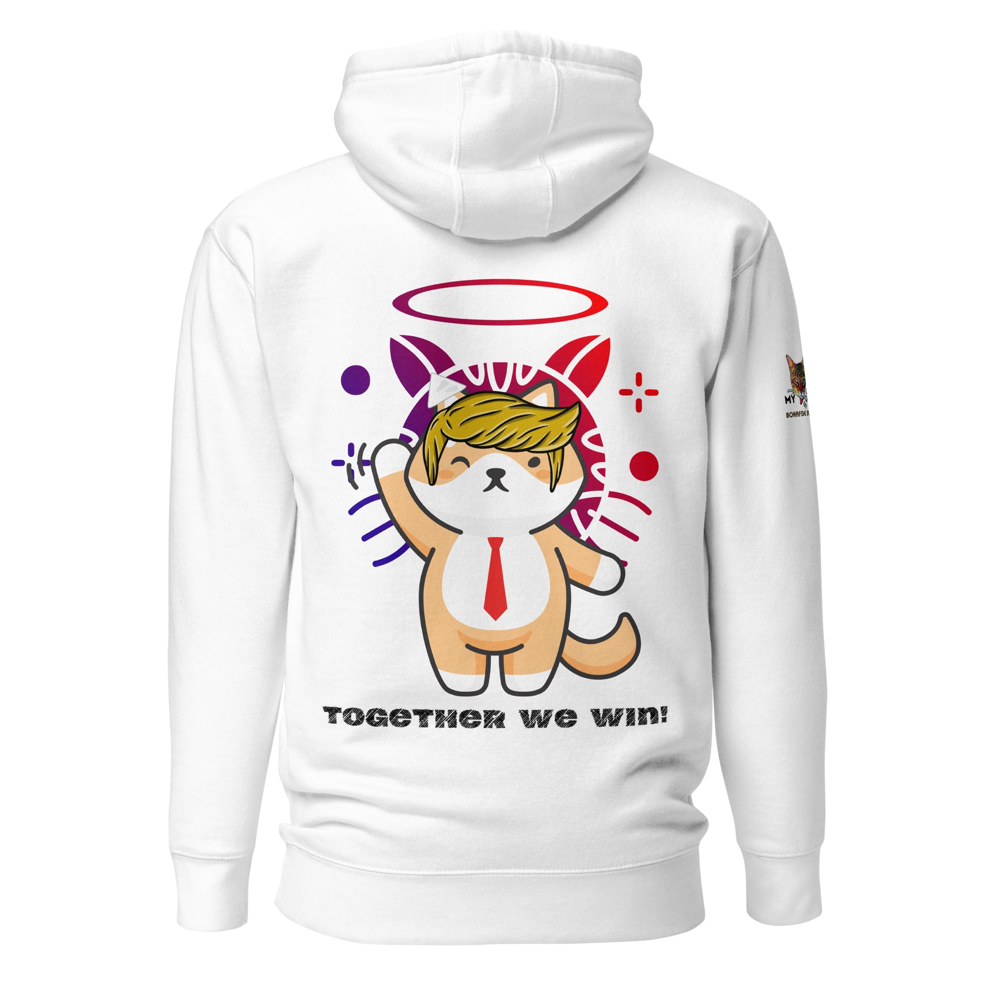 unisex-premium-hoodie-white-back-66a152c082657 trump together we win