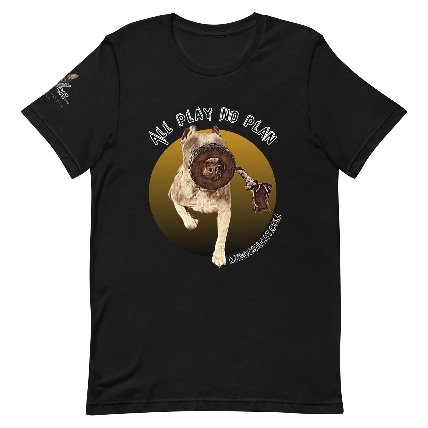 unisex staple t-shirt black front