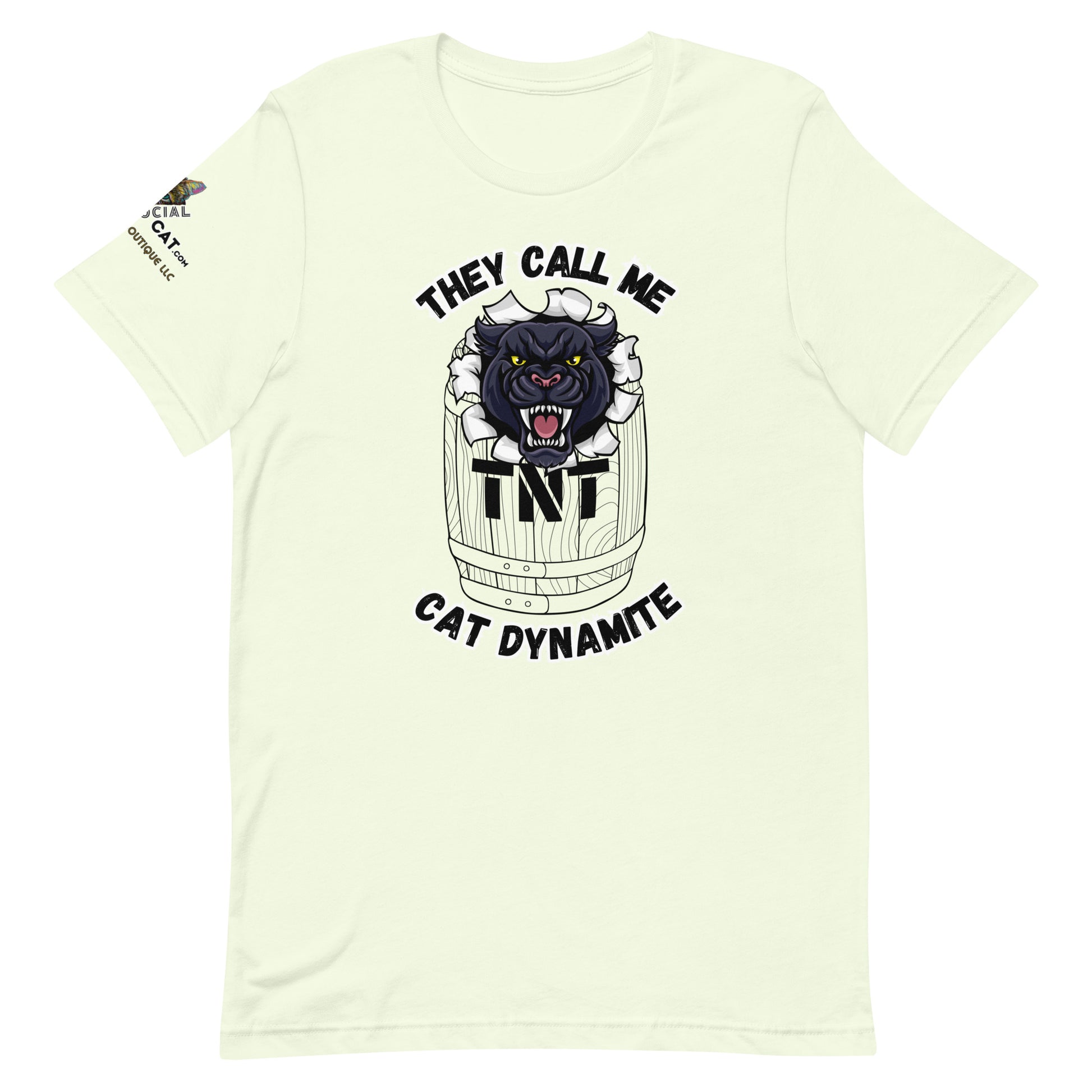 Cat Dynamite Unisex Tee - My Social Cat Bonafide Boutique LLCCat Dynamite Unisex TeeT-shirt