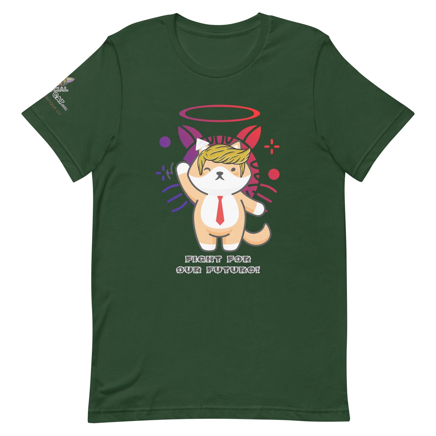 unisex forest cotton tee trump top dog design