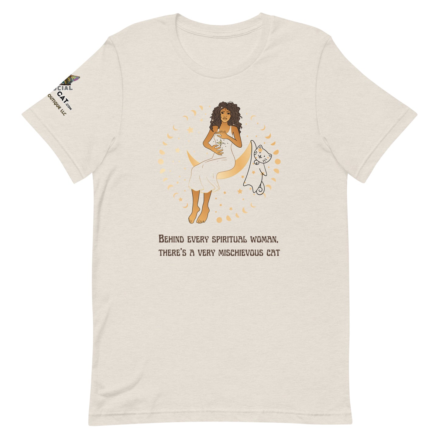 Mischievous Cat Unisex Tee