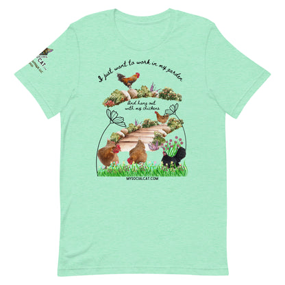 Work In My Garden Unisex Tee