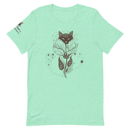Cat Flower Unisex Tee