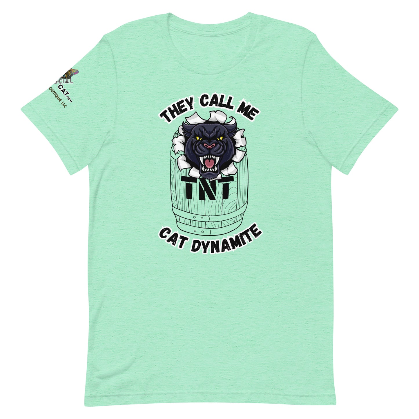 Cat Dynamite Unisex Tee - My Social Cat Bonafide Boutique LLCCat Dynamite Unisex TeeT-shirt
