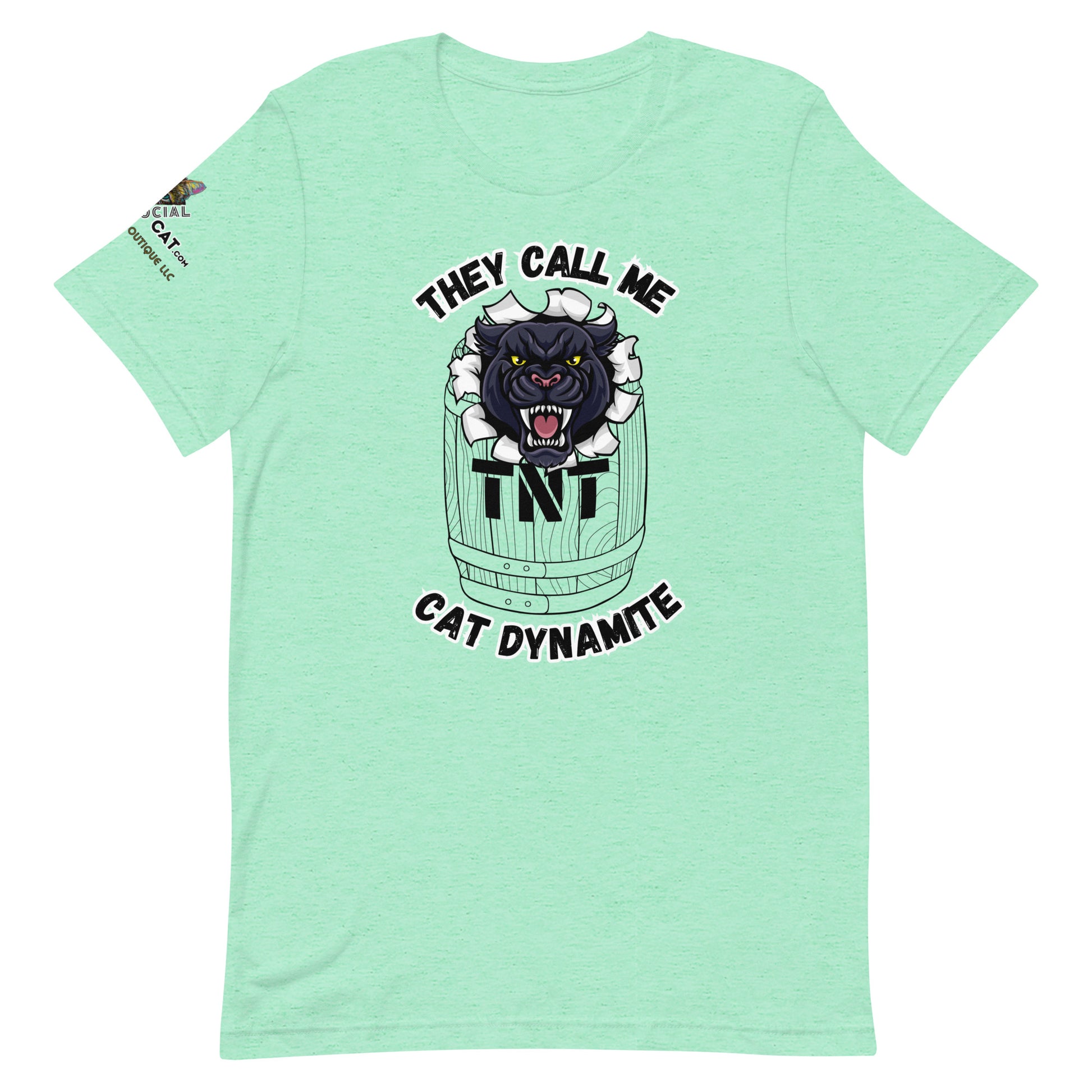 Cat Dynamite Unisex Tee - My Social Cat Bonafide Boutique LLCCat Dynamite Unisex TeeT-shirt