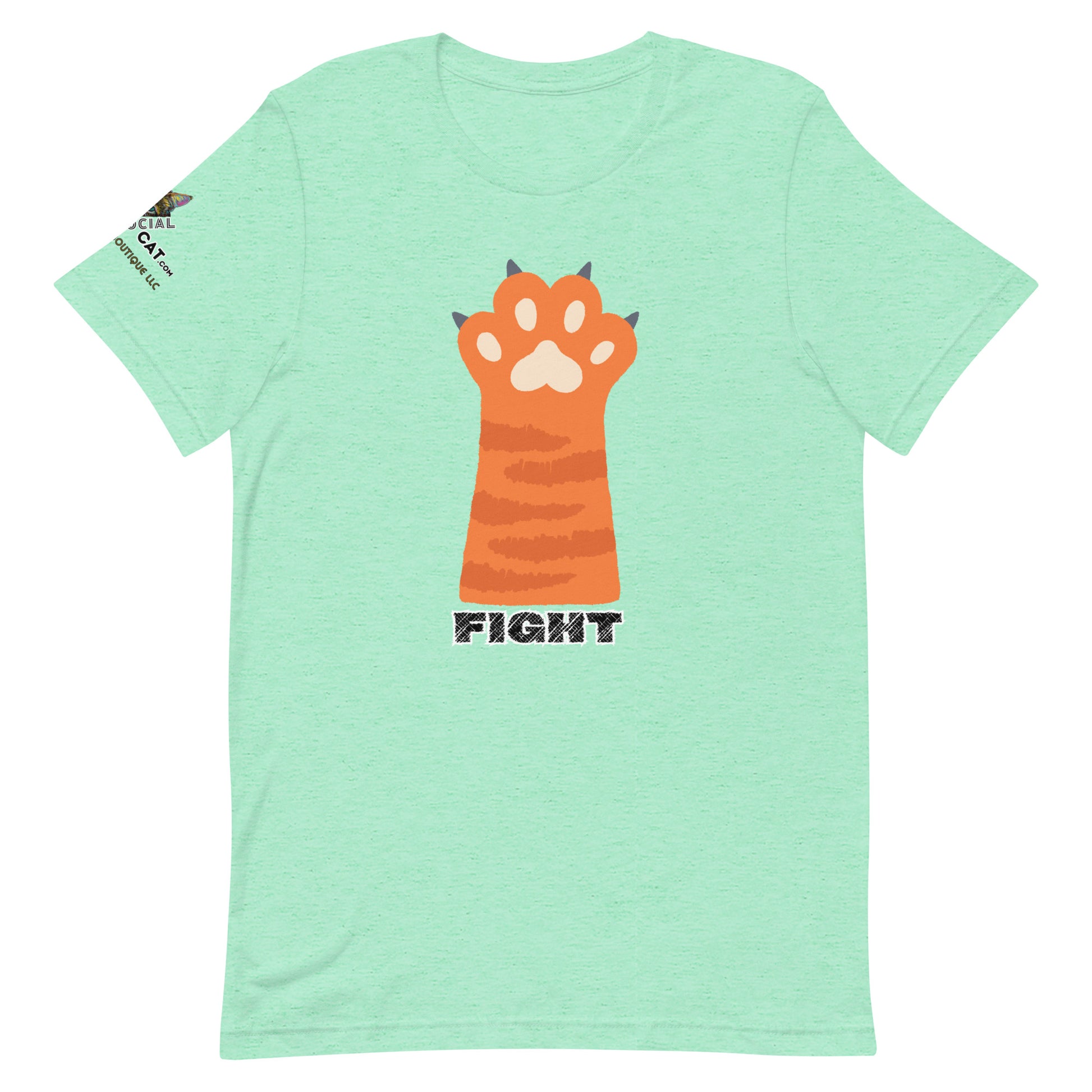 unisex-staple-t-shirt-heather-mint-front-669f38f8a6e78