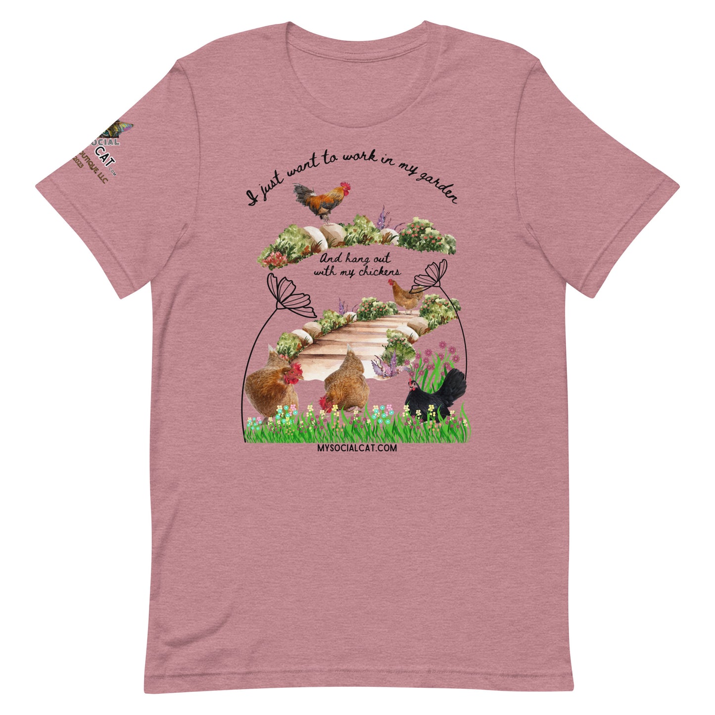 Work In My Garden Unisex Tee