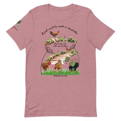 Work In My Garden Unisex Tee
