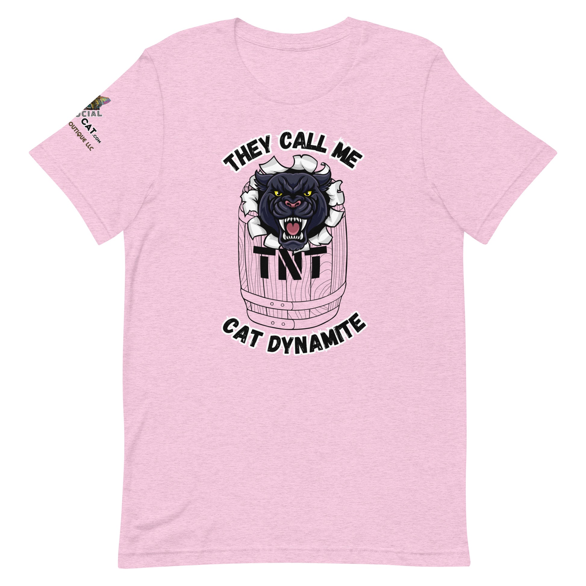 Cat Dynamite Unisex Tee - My Social Cat Bonafide Boutique LLCCat Dynamite Unisex TeeT-shirt