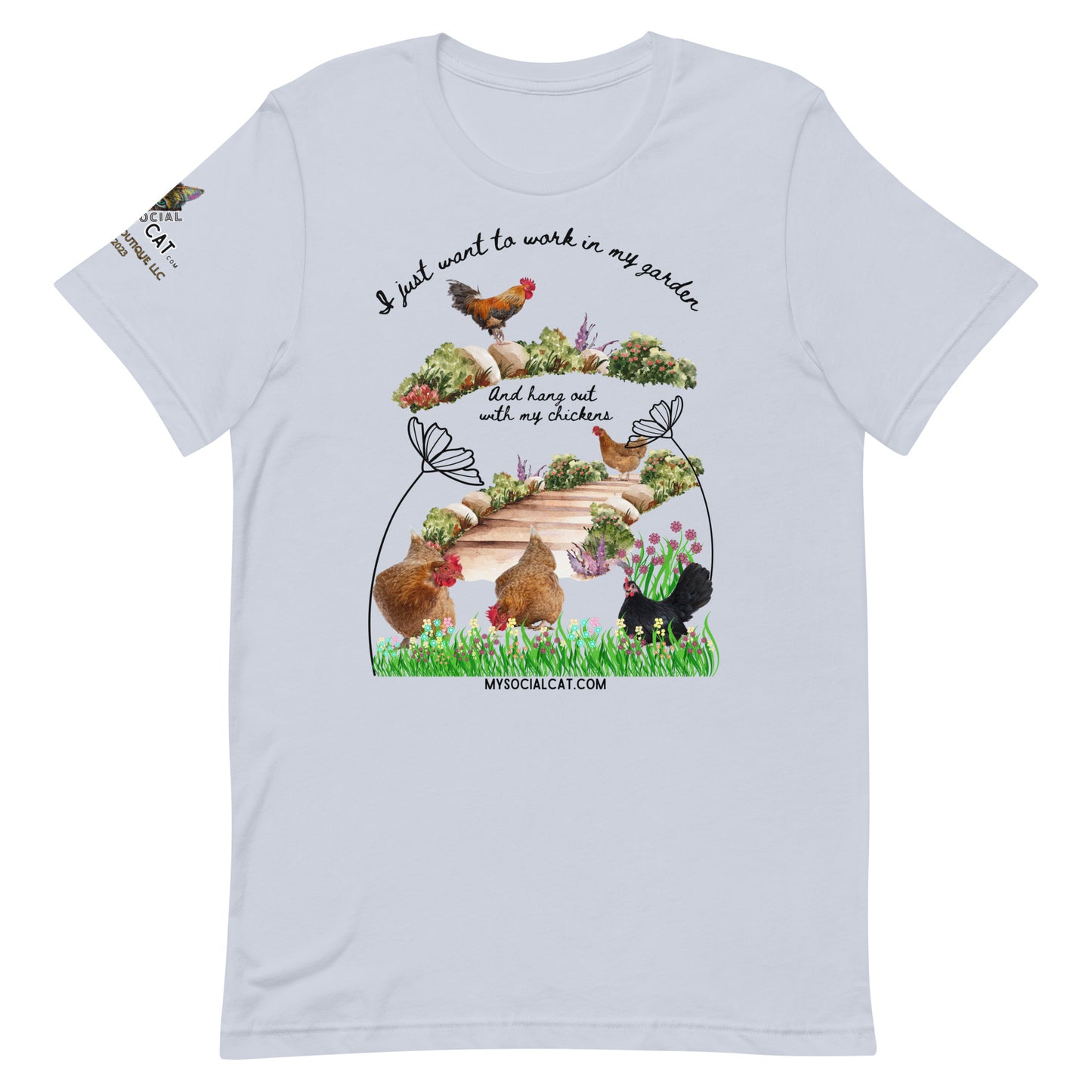 Work In My Garden Unisex Tee