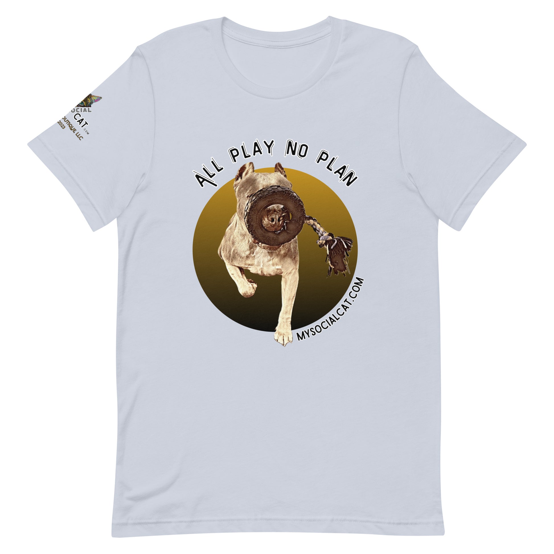 unisex staple t-shirt light blue front