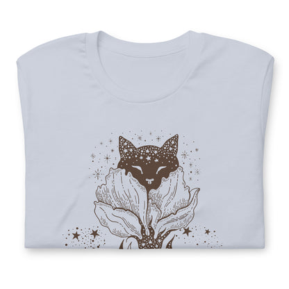 Cat Flower Unisex Tee