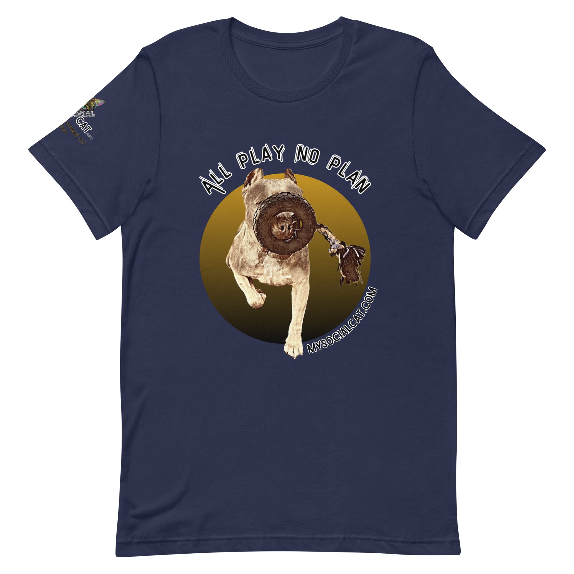 unisex staple t-shirt navy front