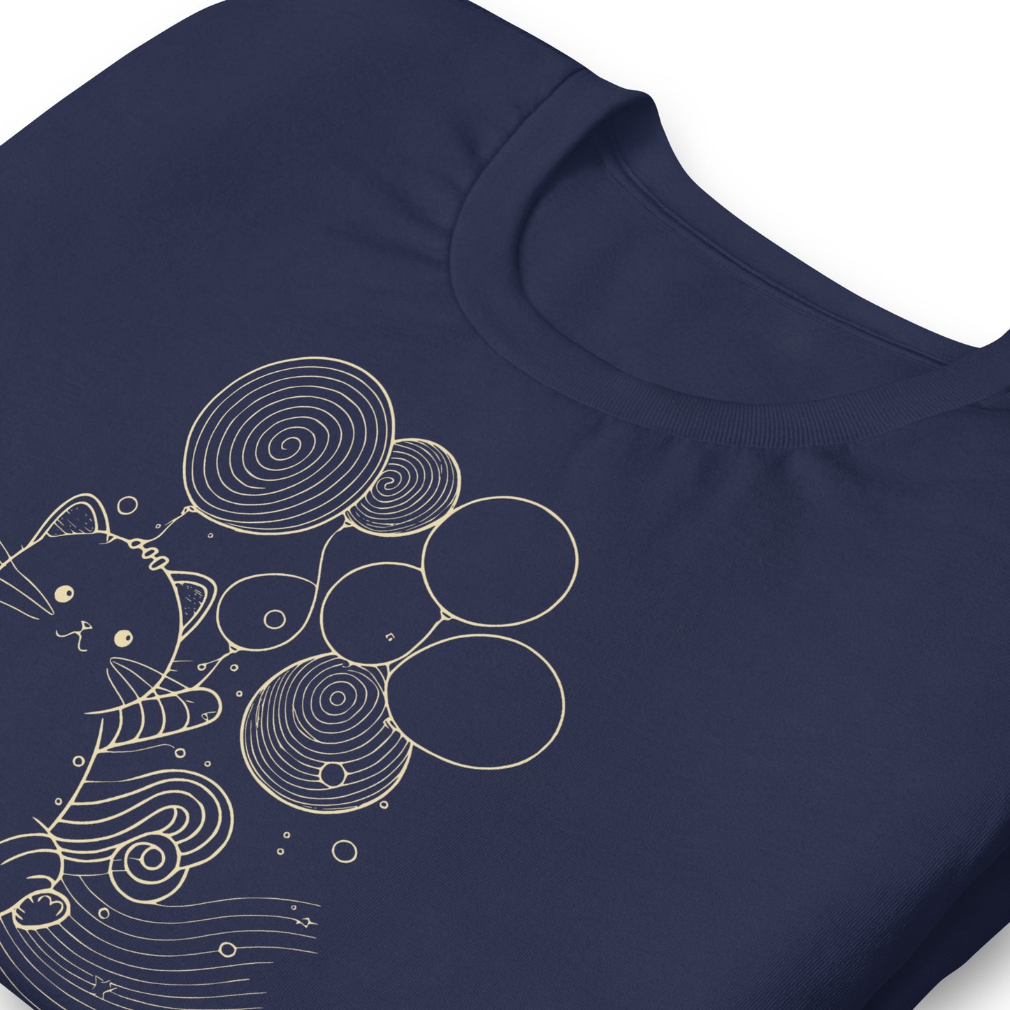close up collar navy tee rise above