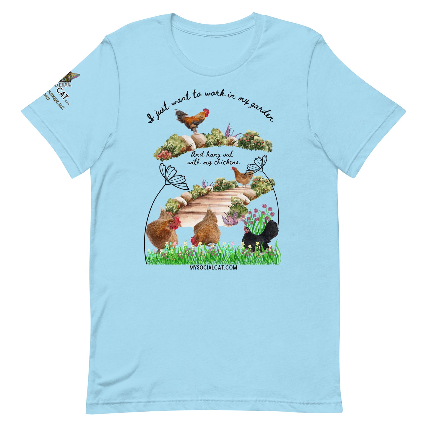 Work In My Garden Unisex Tee