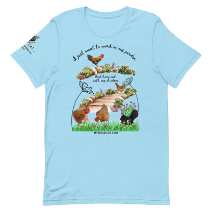 Work In My Garden Unisex Tee