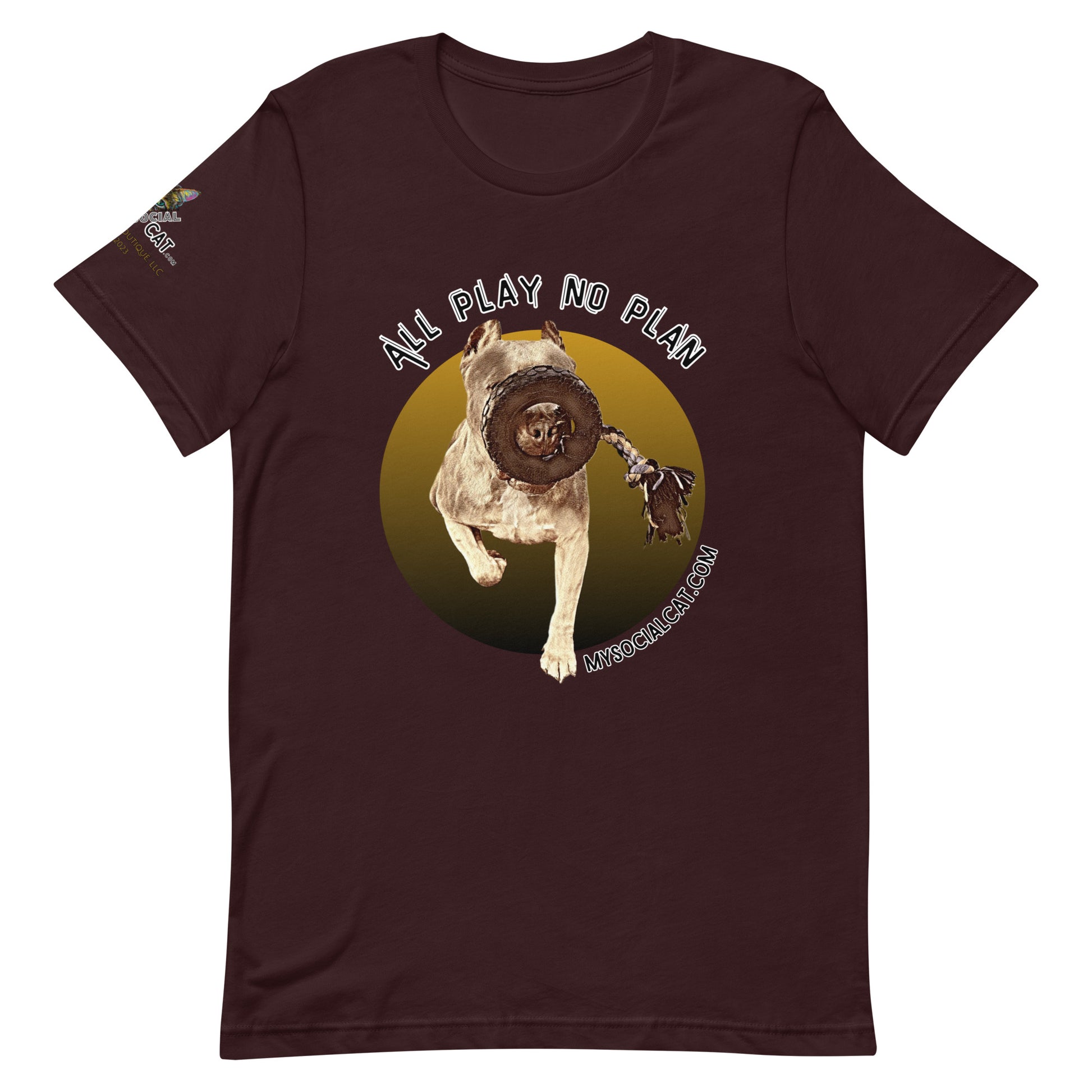 unisex staple t-shirt oxblood black front