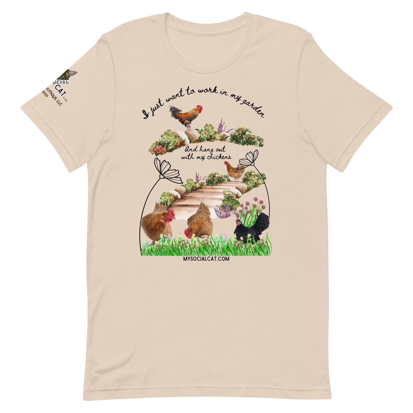Work In My Garden Unisex Tee