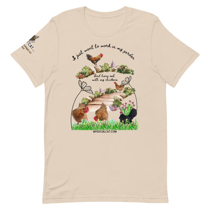 Work In My Garden Unisex Tee