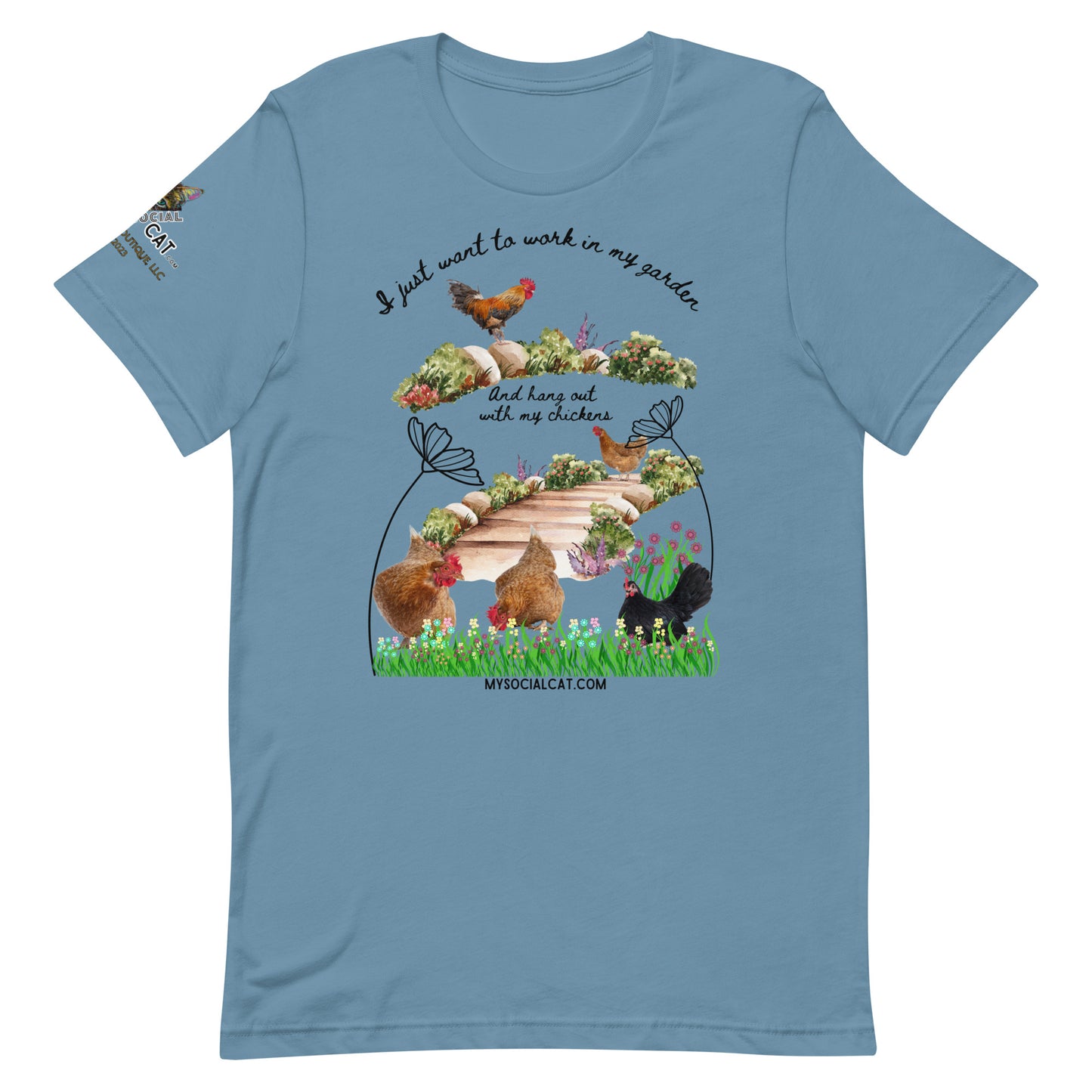 Work In My Garden Unisex Tee