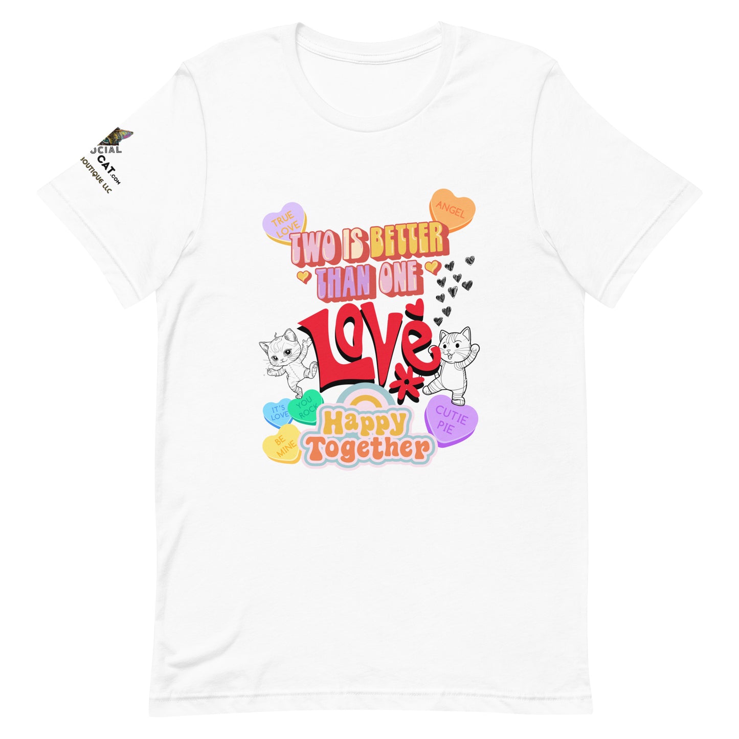 Two Is Better Than One Unisex Tee