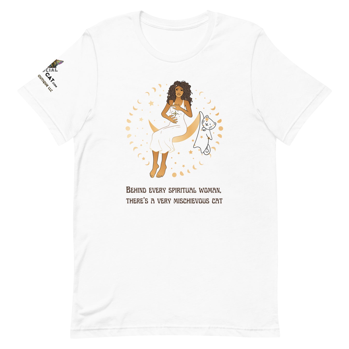 Mischievous Cat Unisex Tee