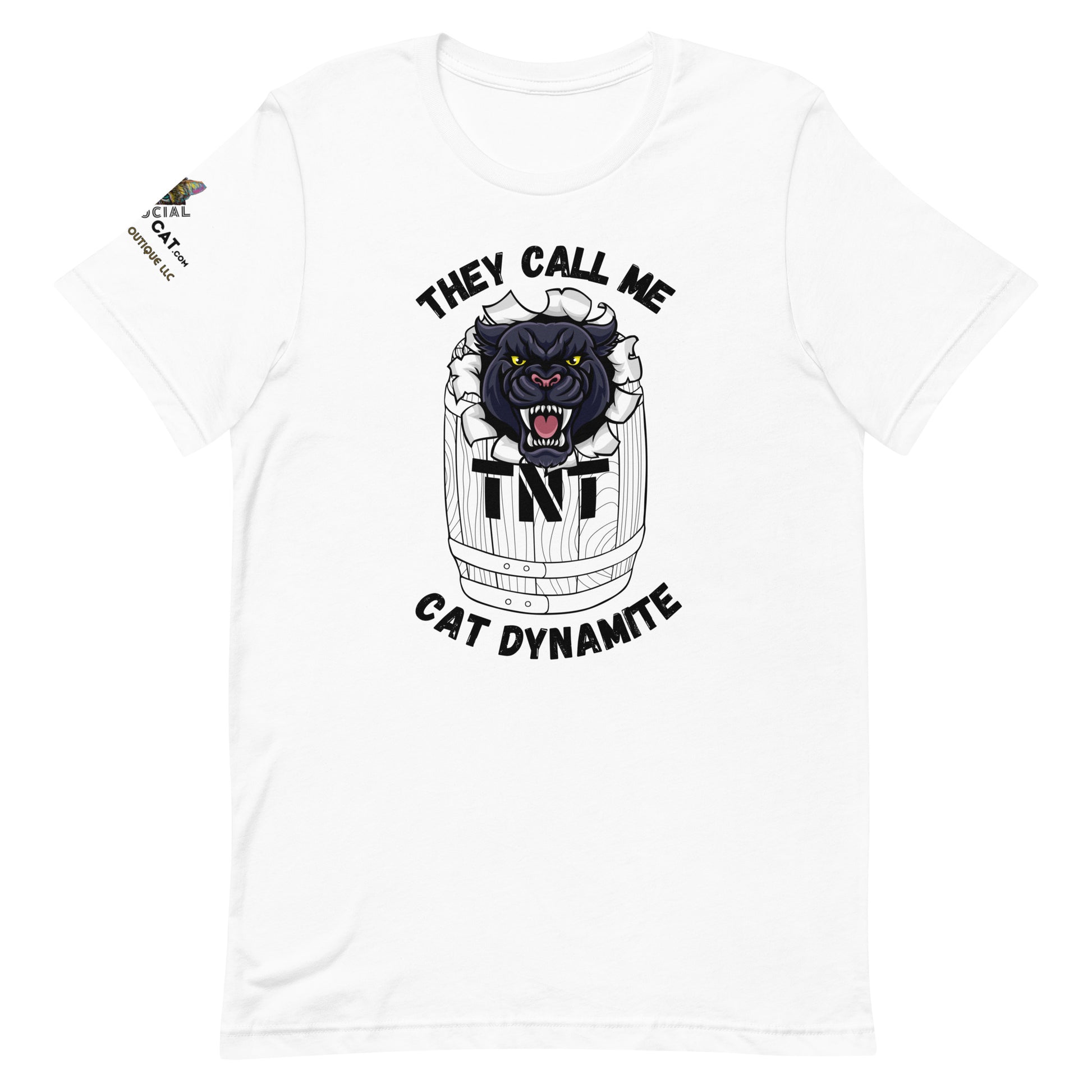 Cat Dynamite Unisex Tee - My Social Cat Bonafide Boutique LLCCat Dynamite Unisex TeeT-shirt