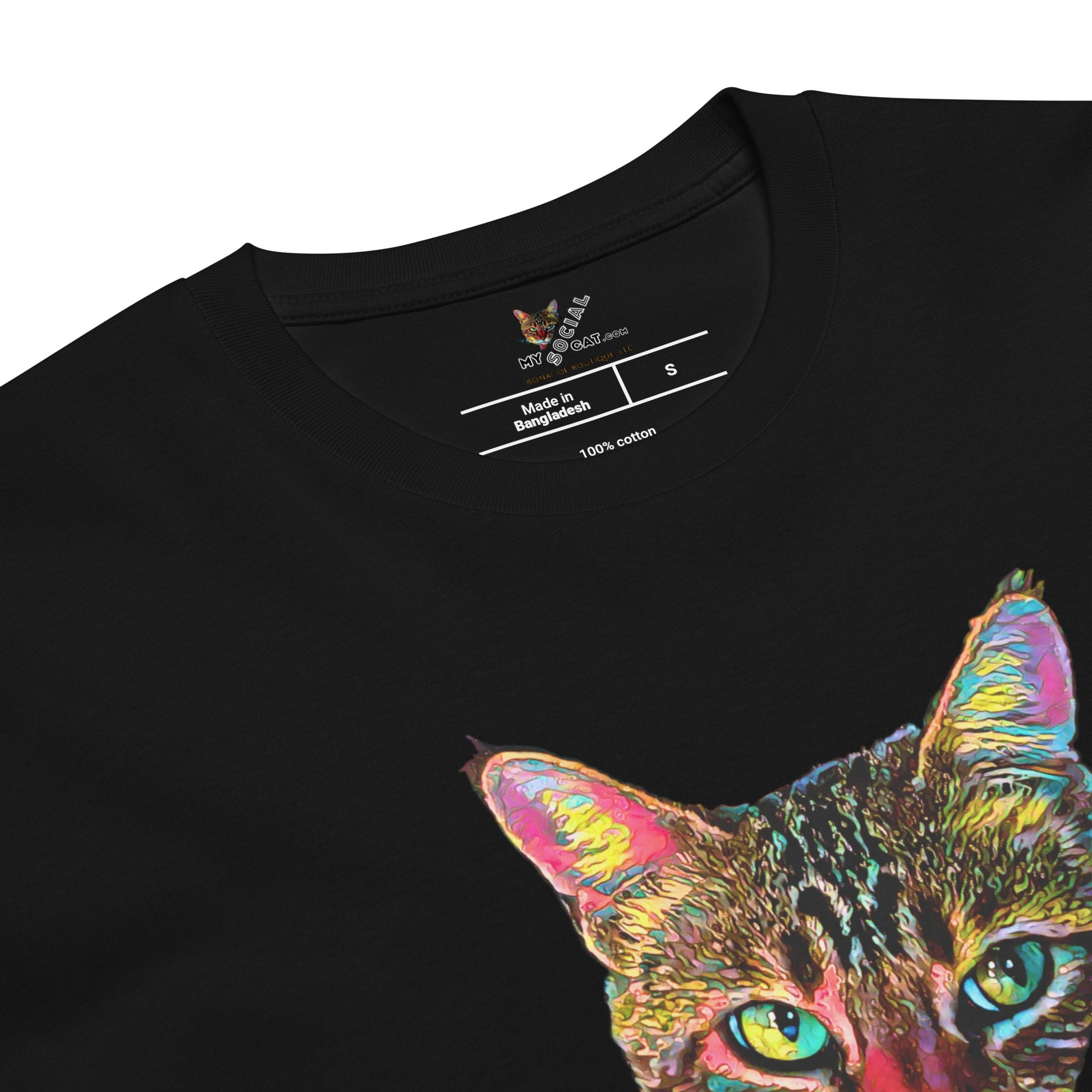 Universe Keeps the Tab Unisex Premium Tee - My Social Cat Bonafide Boutique LLCUniverse Keeps the Tab Unisex Premium TeeT-shirtMy Social Cat Bonafide Boutique LLCScatkarma