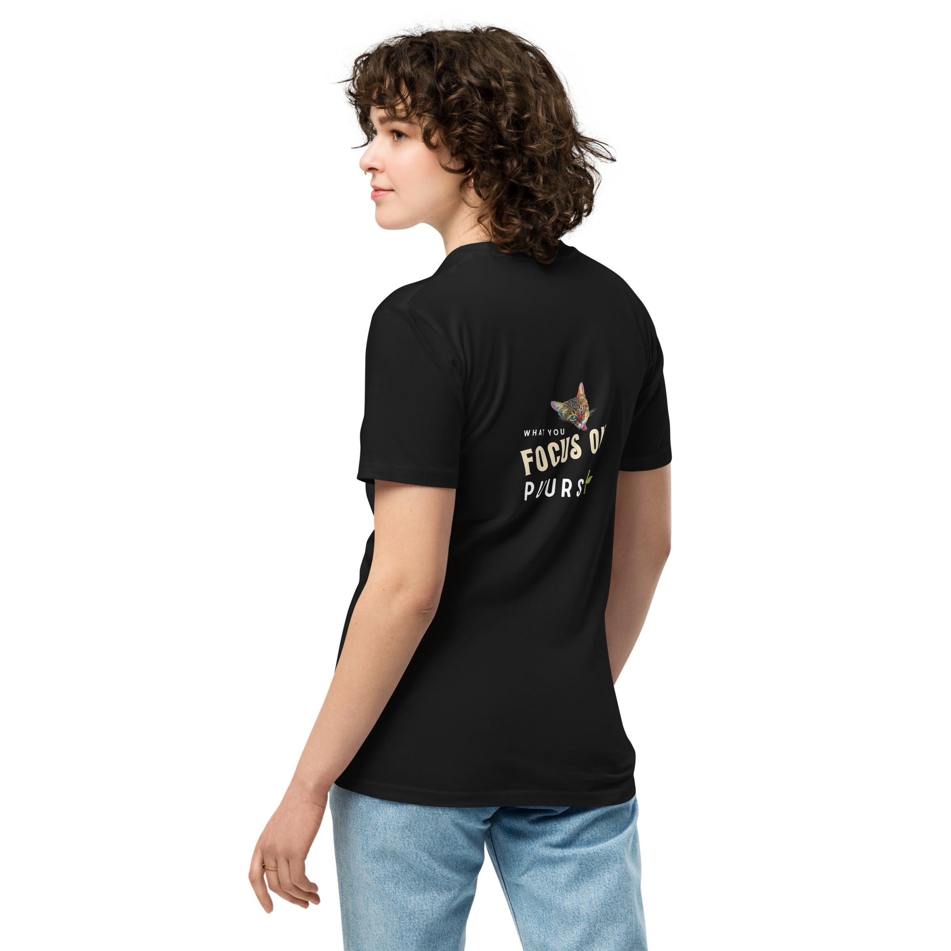 What You Focus On Puurs Unisex Premium Tee - My Social Cat Bonafide Boutique LLCWhat You Focus On Puurs Unisex Premium TeeT-shirtMy Social Cat Bonafide Boutique LLCBlackScatpuurs