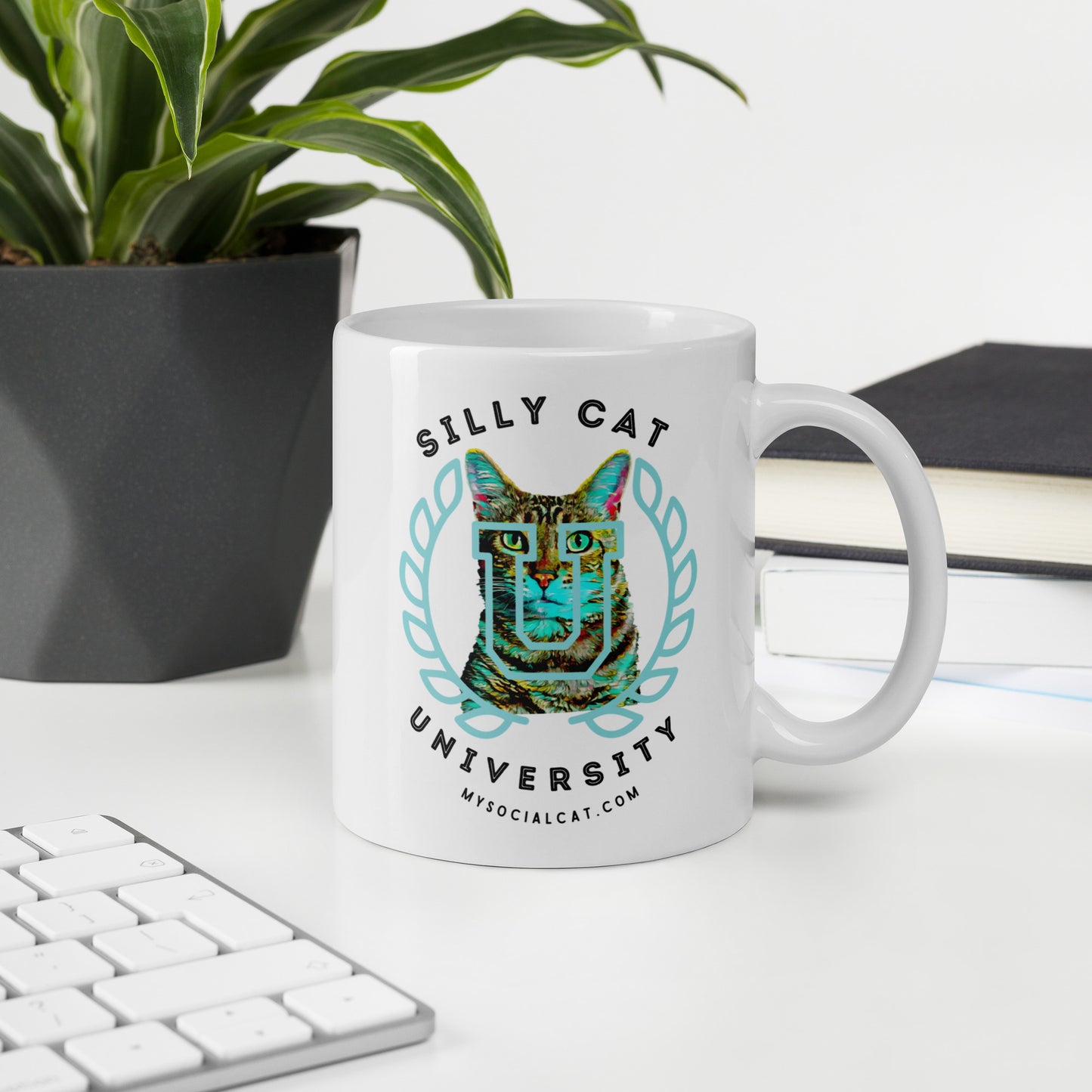 white-glossy-mug-white-11oz-office-environment-64a7237e9a12a mysocialcat.com