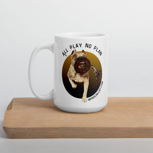 white glossy mug white 15oz cutting board