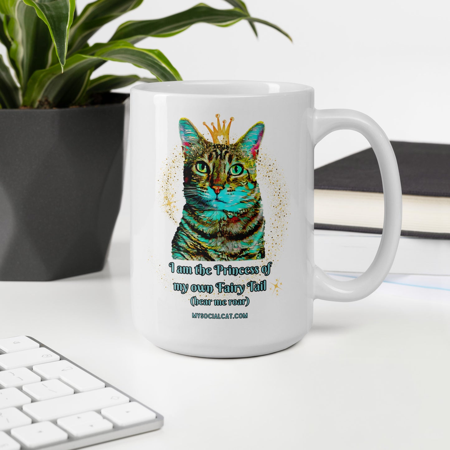 I'm The Princess White Glossy Mug