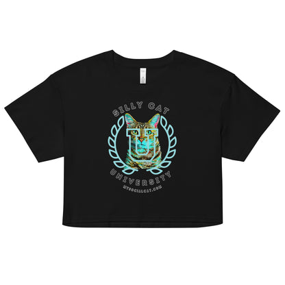 Silly Cat Women’s Crop Top