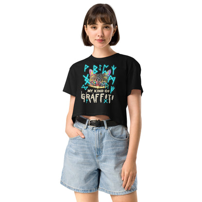 My Kind of Graffiti Women’s crop top