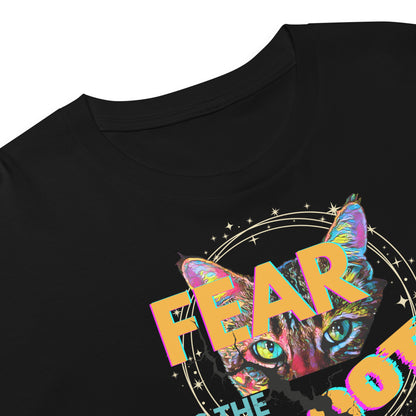 crop top women's fear is root of all evil