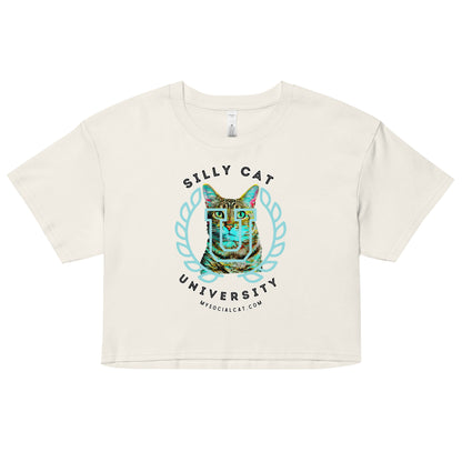 Silly Cat Women’s Crop Top