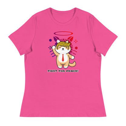 Fight For Peace Women's Relaxed Tee