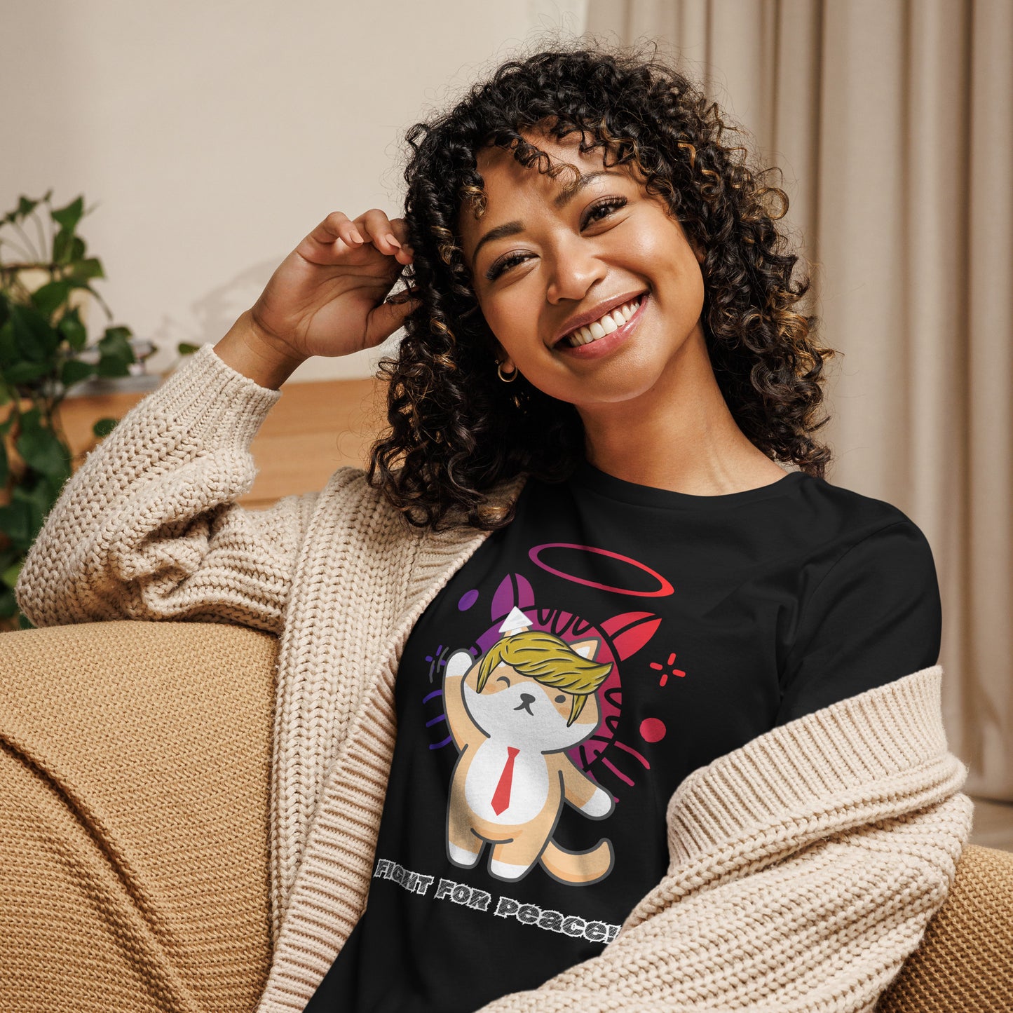 Fight For Peace Women's Relaxed Tee
