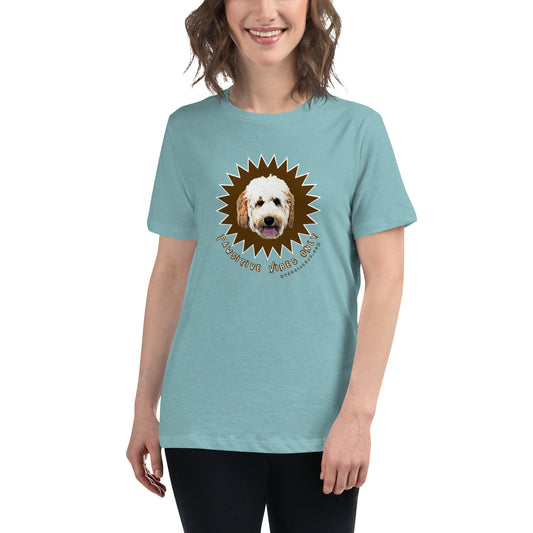 Custom Pawsitive Vibes Women's Relaxed Tee