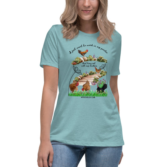 Work in My Garden Women's Relaxed Tee