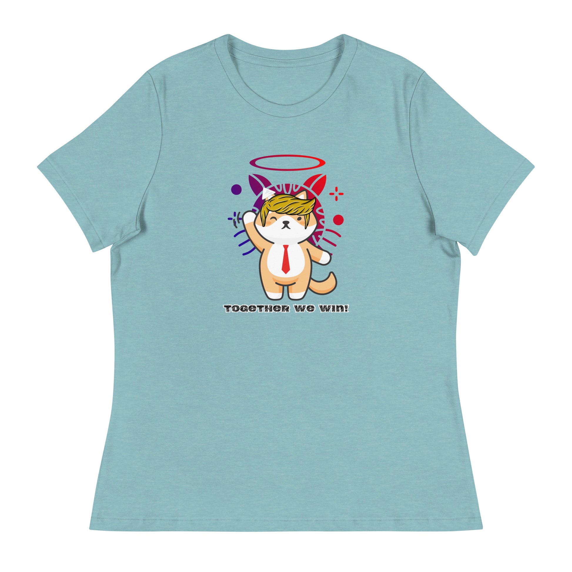 womens-relaxed-t-shirt-heather-blue-lagoon-front-66a153d0ee7e7