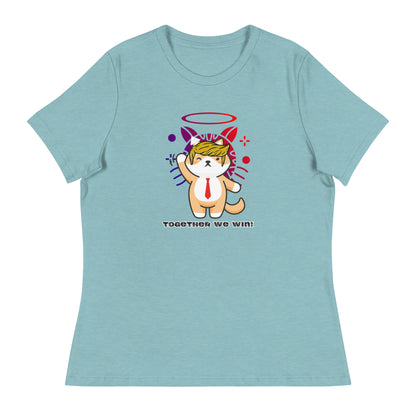 womens-relaxed-t-shirt-heather-blue-lagoon-front-66a153d0ee7e7
