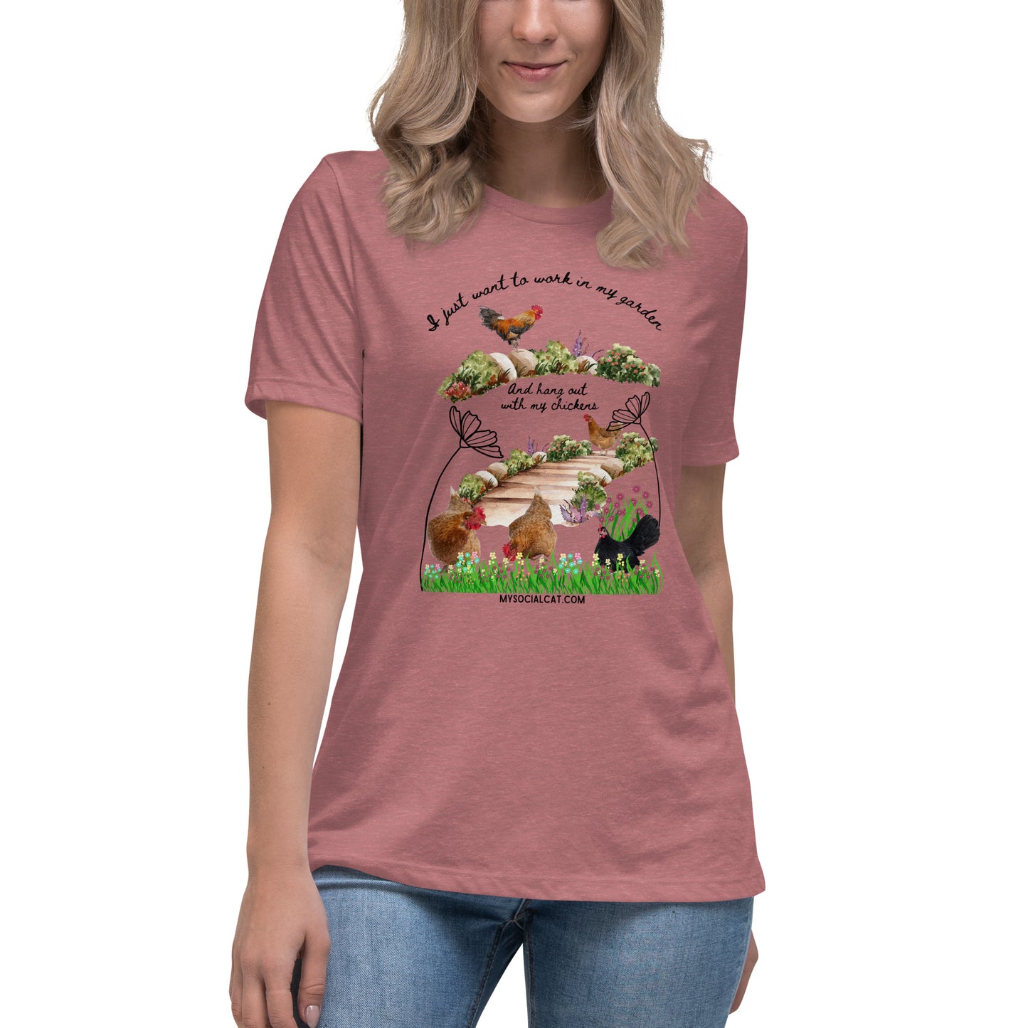 Work in My Garden Women's Relaxed Tee