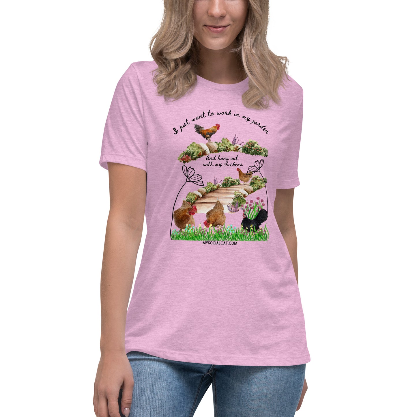 Work in My Garden Women's Relaxed Tee