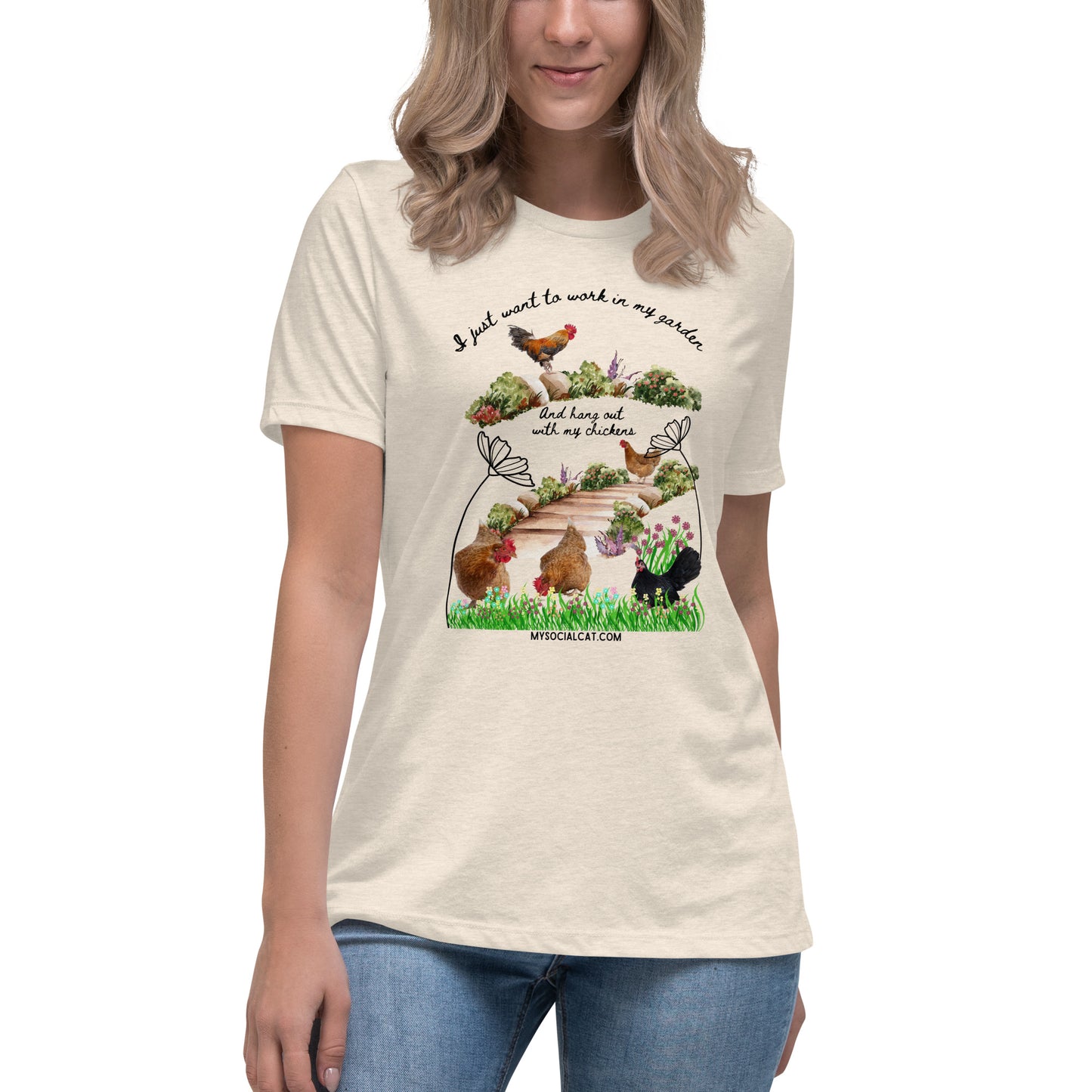 Work in My Garden Women's Relaxed Tee
