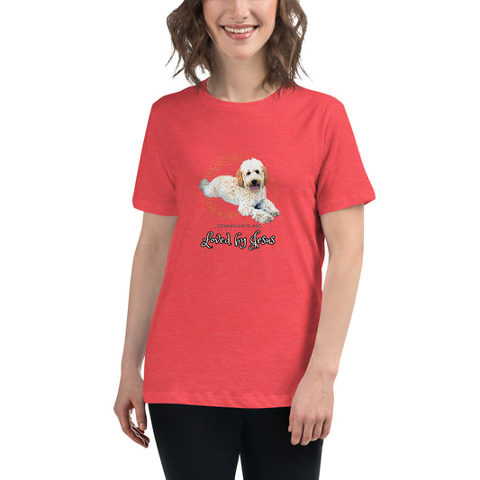 Custom Loved by Jesus Women's Relaxed Tee
