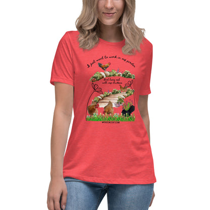 Work in My Garden Women's Relaxed Tee