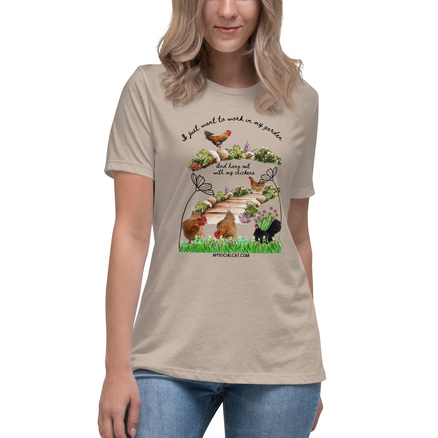 Work in My Garden Women's Relaxed Tee